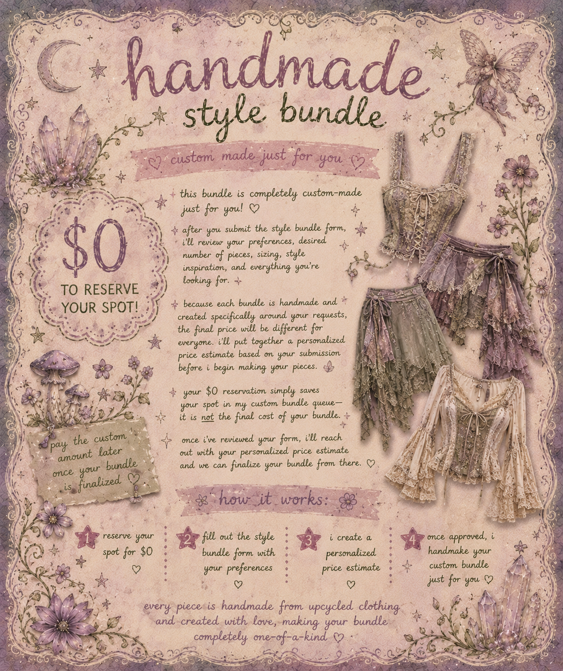 Reserve ✿ Handmade-Style Bundle
